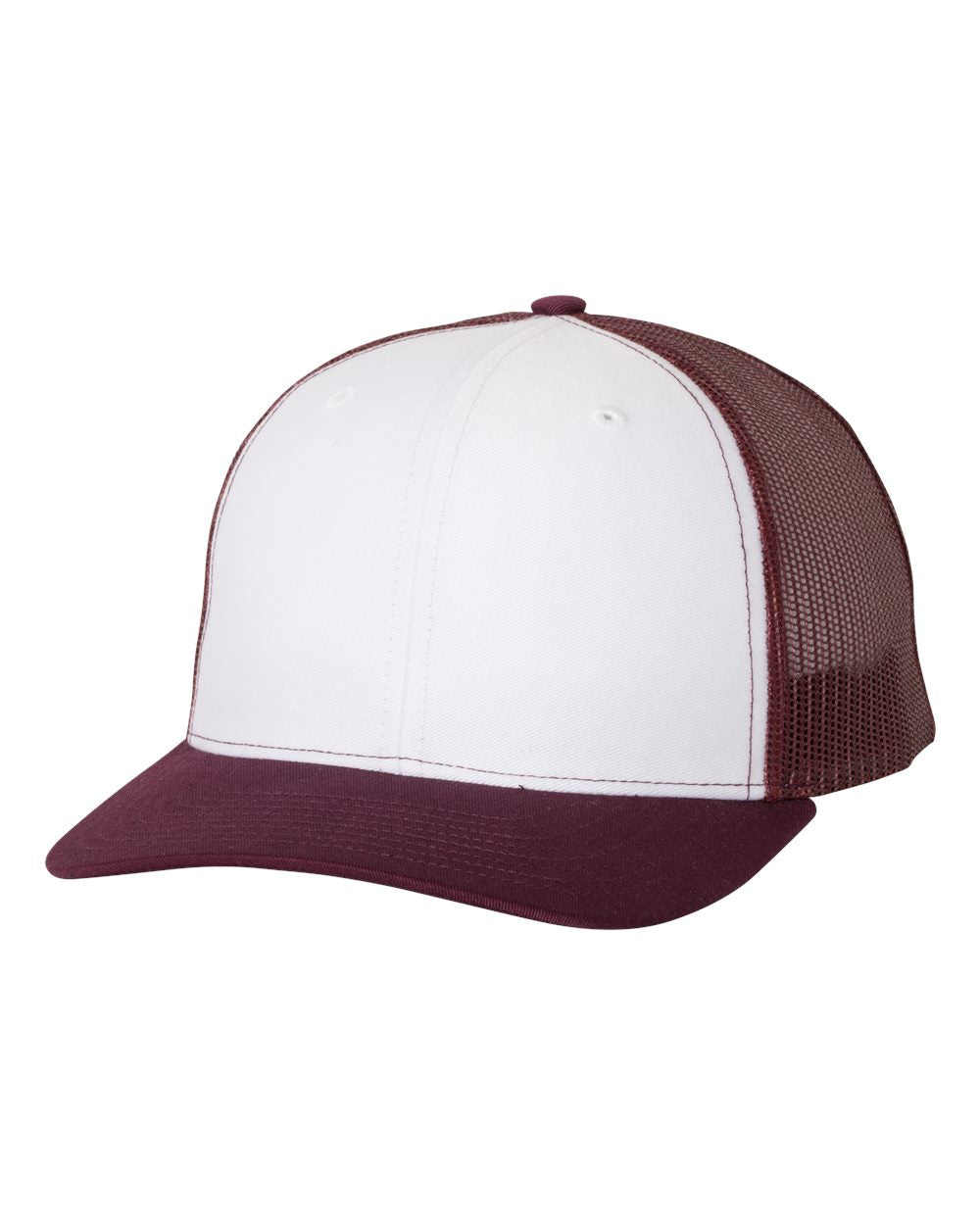 richardson cap white maroon