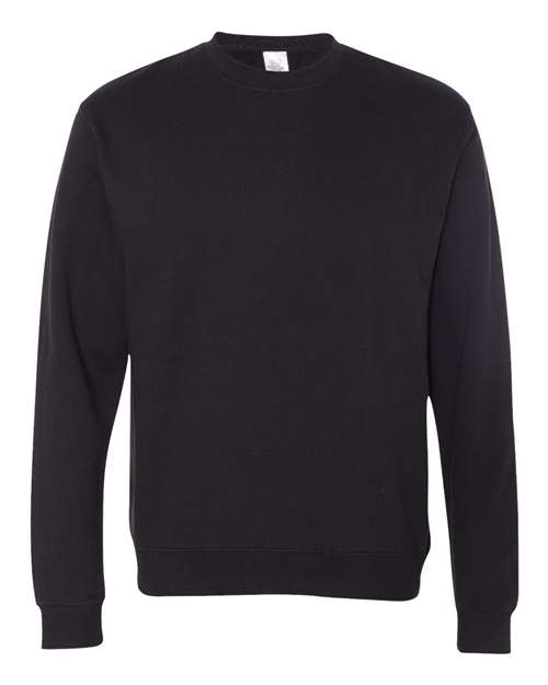 independent trading co crewneck sweatshirt black