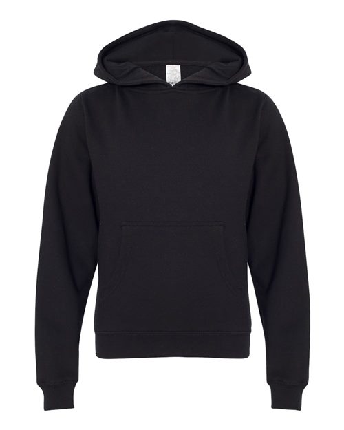 independent trading co youth hoodie black