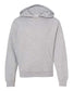 independent trading co youth hoodie grey heather