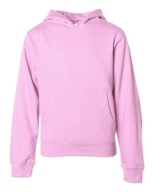 independent trading co youth hoodie light pink