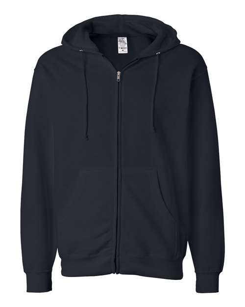 independent trading co full-zip hoodie navy