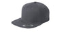 sport-tek yupoong flat bill snapback cap graphite grey