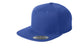 sport-tek yupoong flat bill snapback cap true royal blue