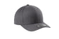 sport-tek yupoong curve bill snapback cap dark heather grey