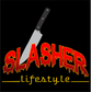 slasher thrasher halloween DTG design graphic