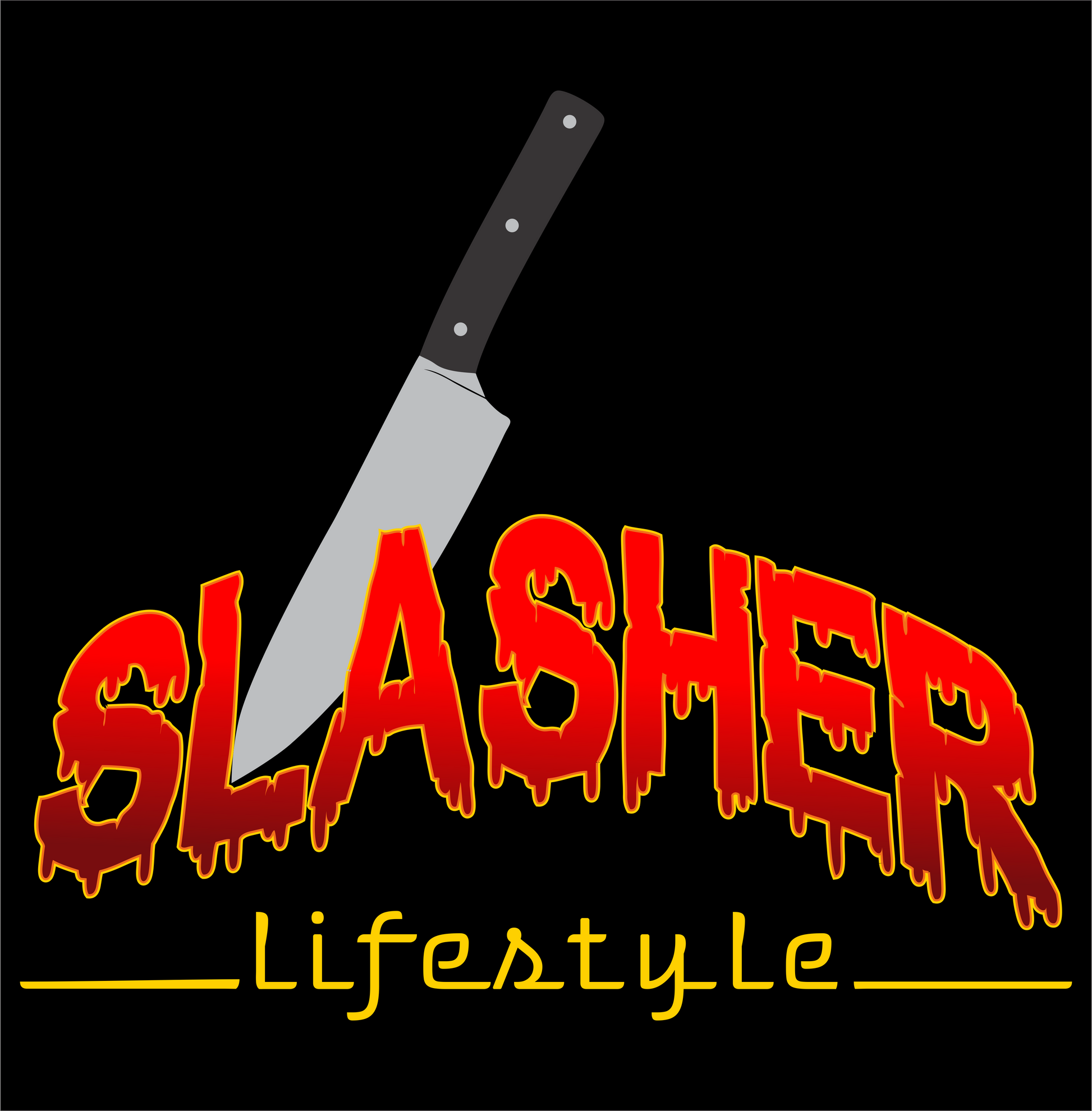 halloween slasher thasher DTG design graphic