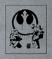 rebel alliance star wars stormtroopers DTG design graphic