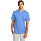 champion adult jersey tee light blue