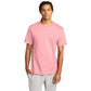 champion adult jersey tee pink candy