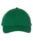 valucap small fit youth dad cap kelly green