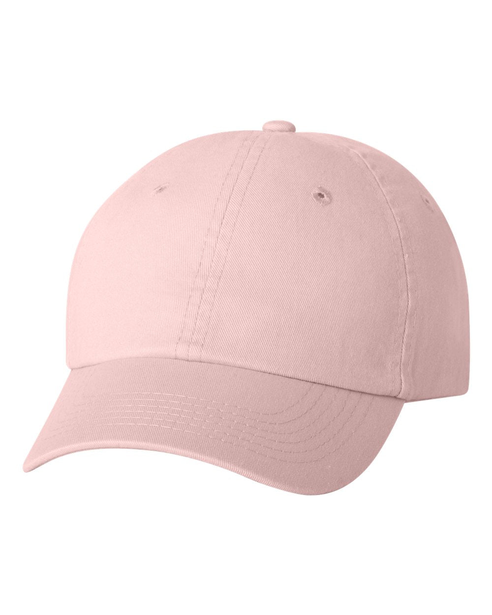 valucap small fit youth dad cap light pink