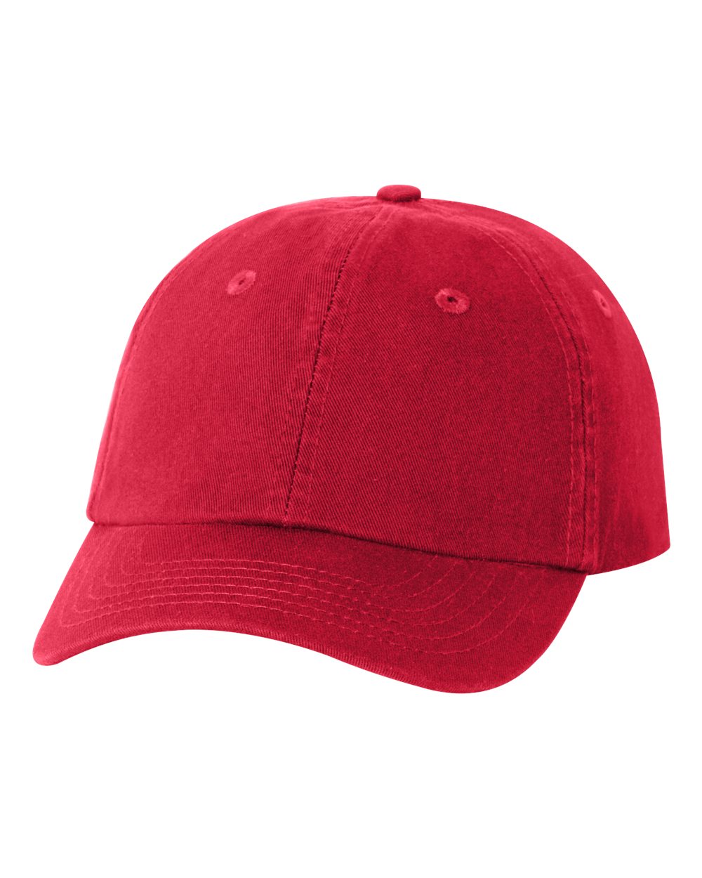 valucap small fit youth dad cap red
