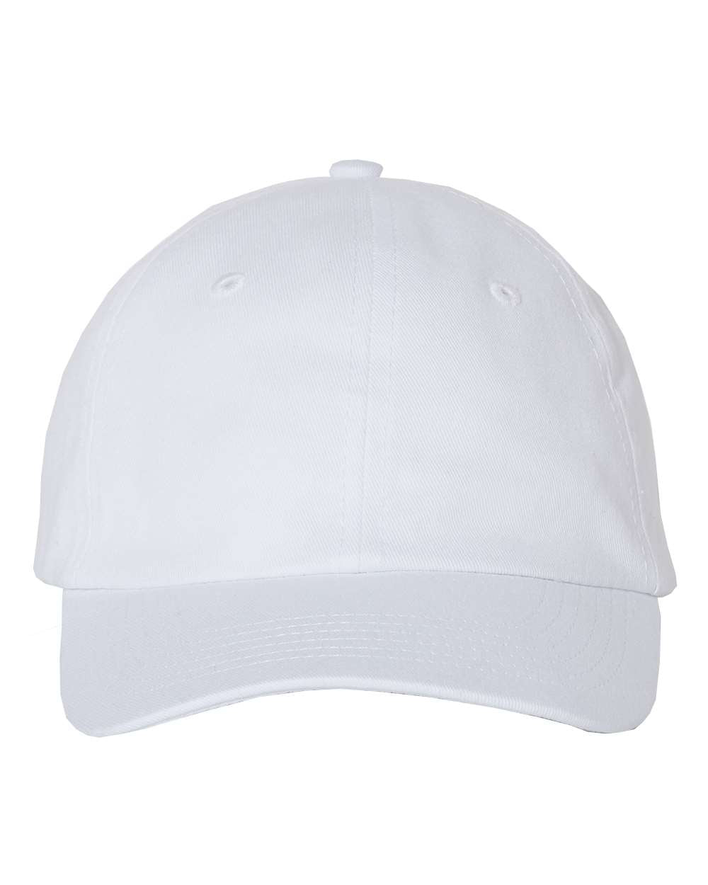 valucap small fit youth dad cap white