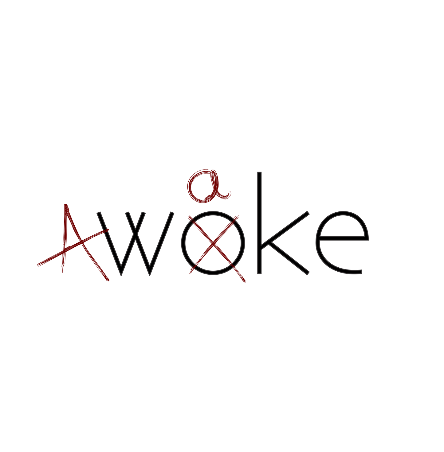 A-woke DTG design graphic