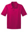 port authority youth silk touch performance polo pink raspberry