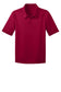 port authority youth silk touch performance polo red