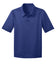 port authority youth silk touch performance polo royal blue