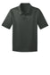 port authority youth silk touch performance polo steel grey