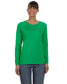 gildan womens classic heavy cotton long sleeve tee irish green