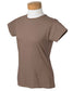 gildan womens softstyle fitted tee chestnut