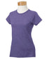 gildan womens softstyle fitted tee heather purple
