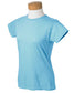 gildan womens softstyle fitted tee sky