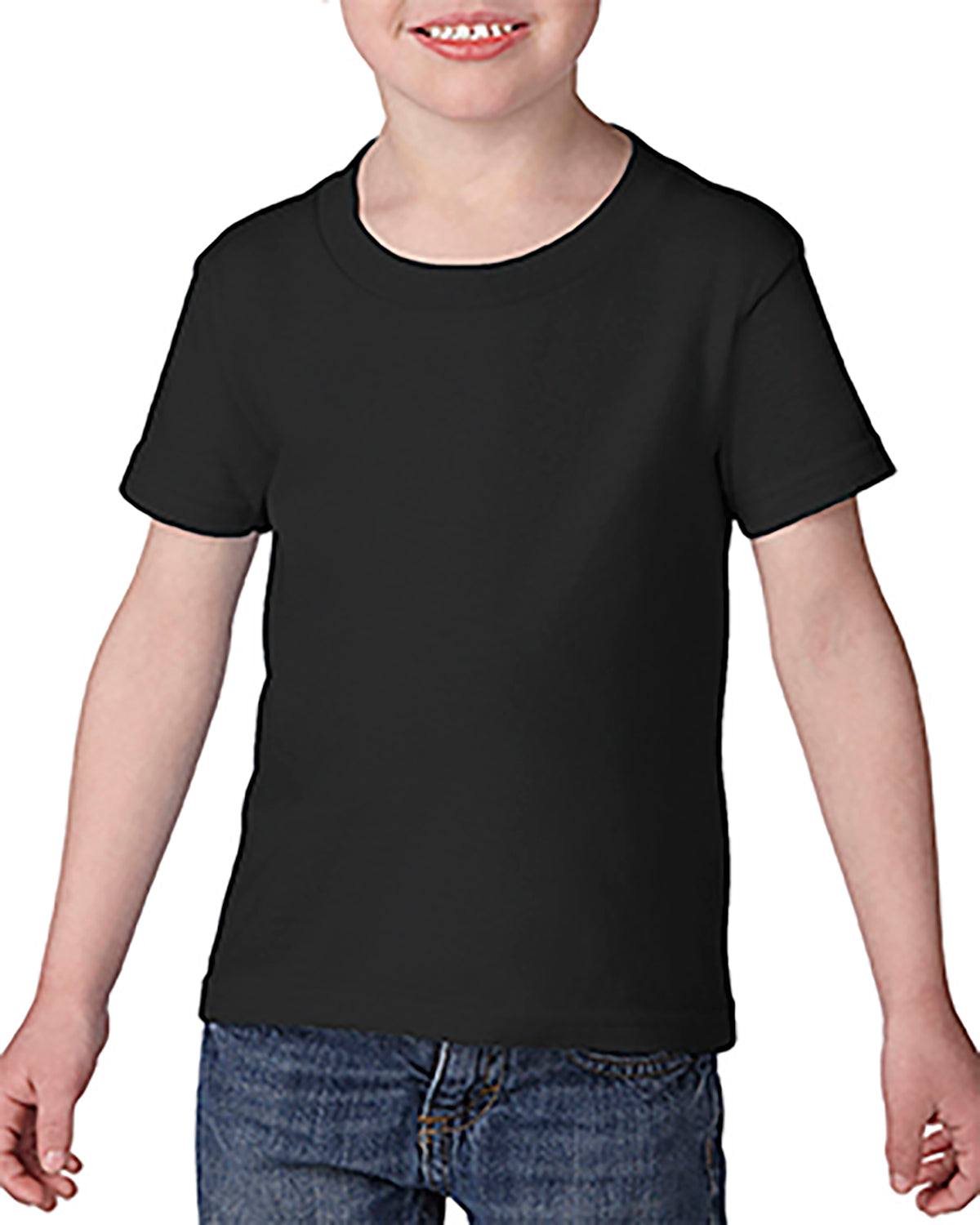 gildan toddler softstyle tee black